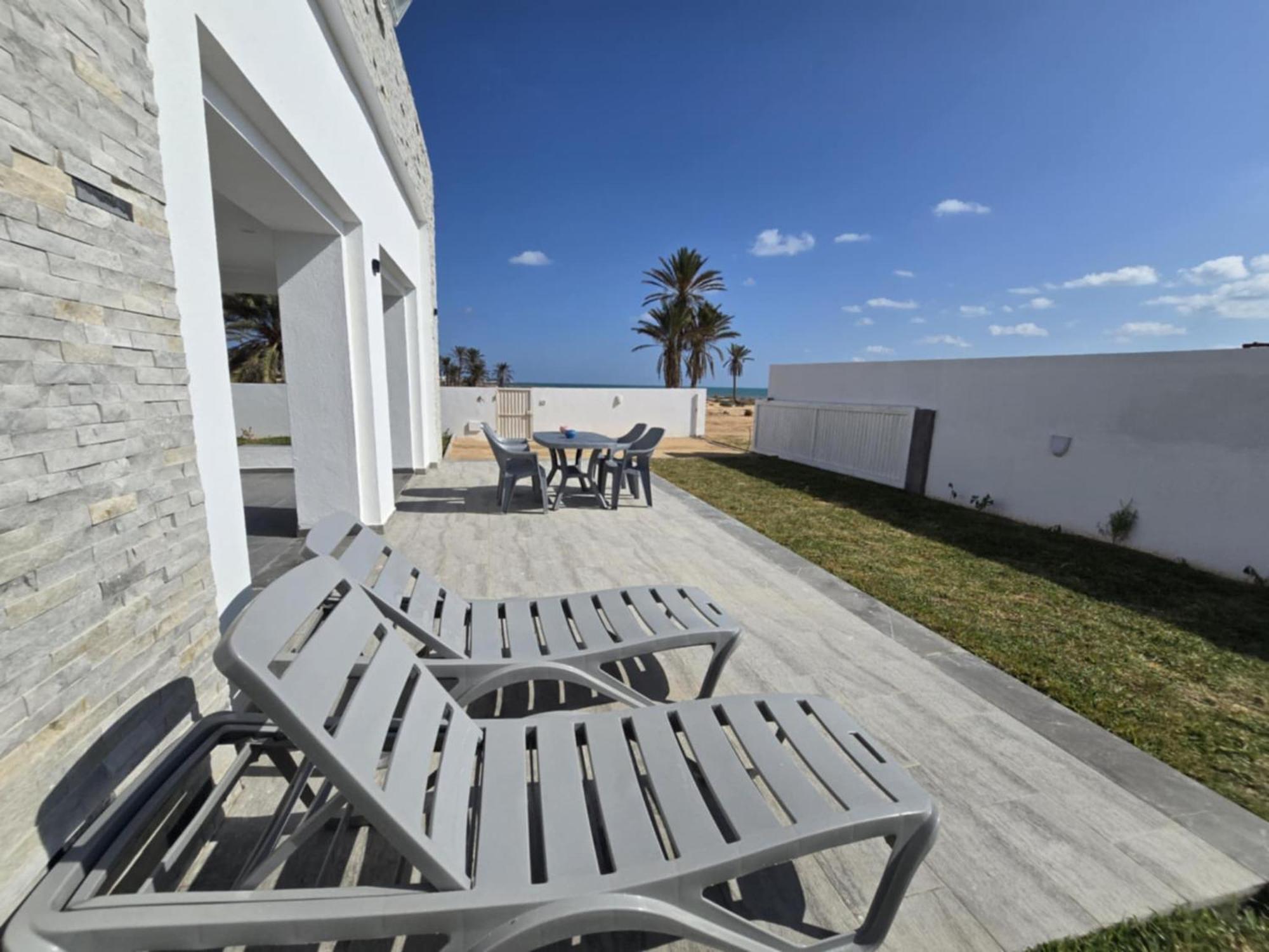 Villa Djerba Bord De Mer Al Haddadah Экстерьер фото