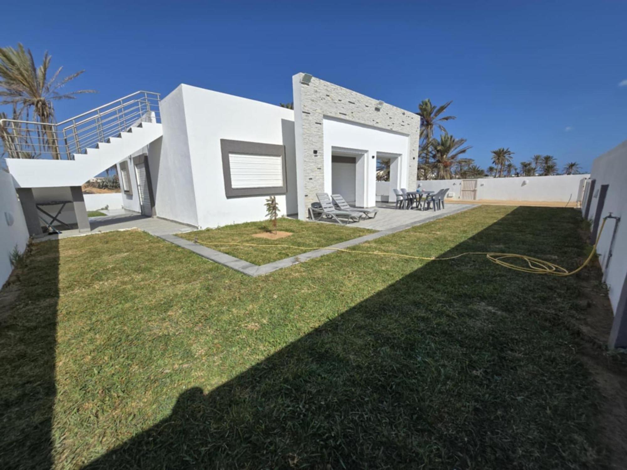 Villa Djerba Bord De Mer Al Haddadah Экстерьер фото